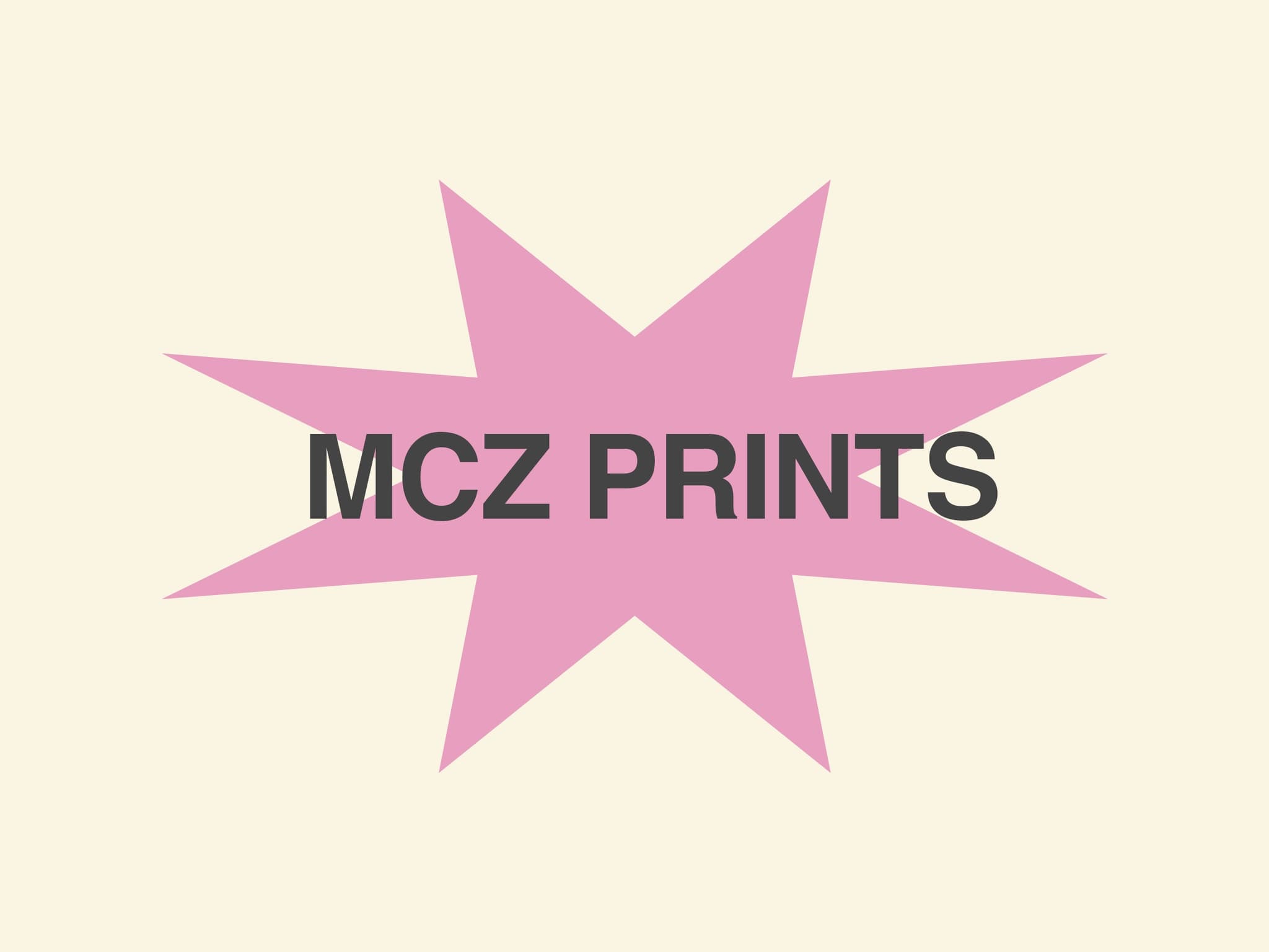 MCZ Prints poster collection