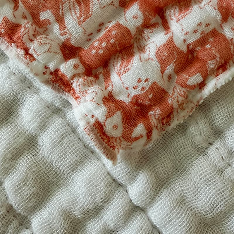 Close-up: Multi-layer Open-mesh Kaya-ori Weave Kitchen Towel Engineered for High Absorbency and Fast Drying - Wonder Scenes