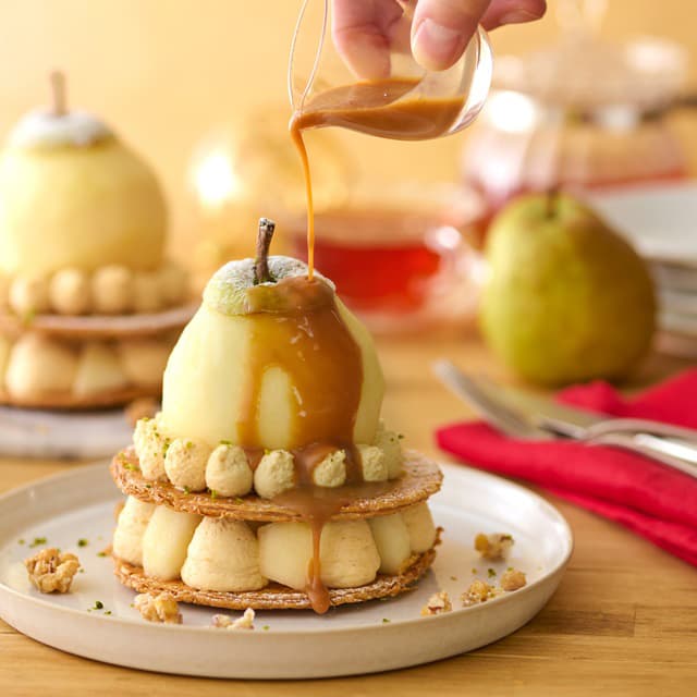 Afternoon Tea Pear Millefeuille