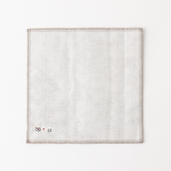 Acomeya Kaya-Cloth Kitchen Towel Rice Ball Embroidery Back