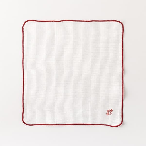 Acomeya Knit Dish Cloth Red Plain