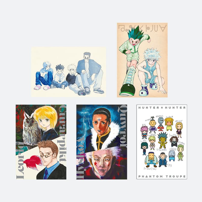 HUNTERxHUNTER Postcard Set