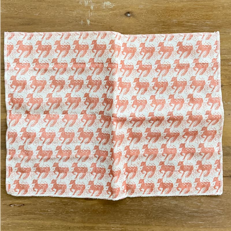 Dry Kaya Kitchen Towel Unfolded
