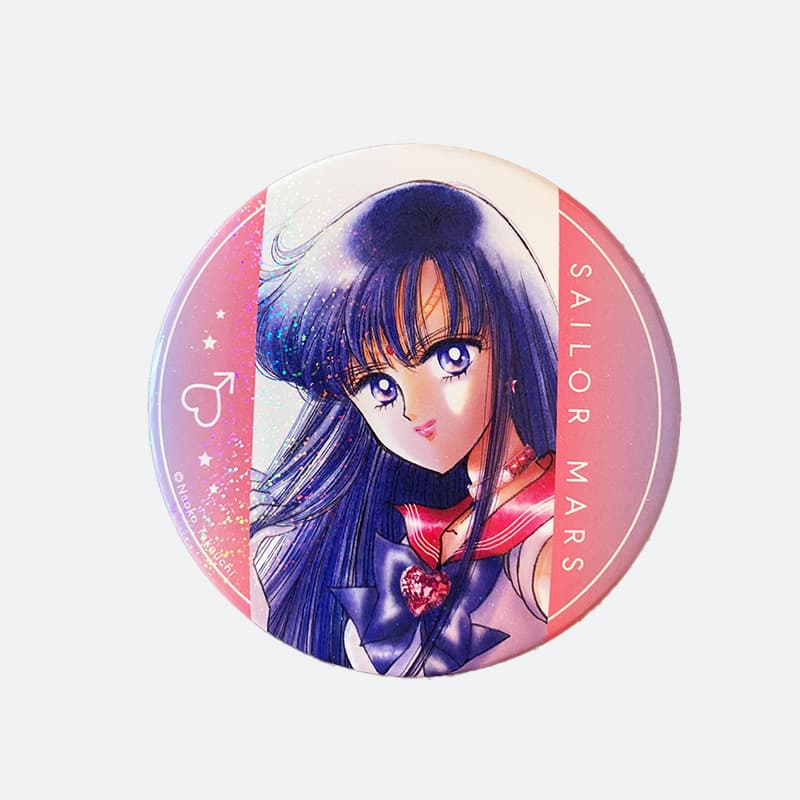 Sailor Moon Museum Original Button Badge Sailor Mars