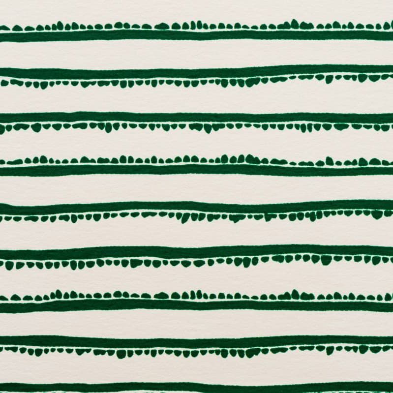 Okinawa Shimanone Washi Postcard Bitter Melon Pattern