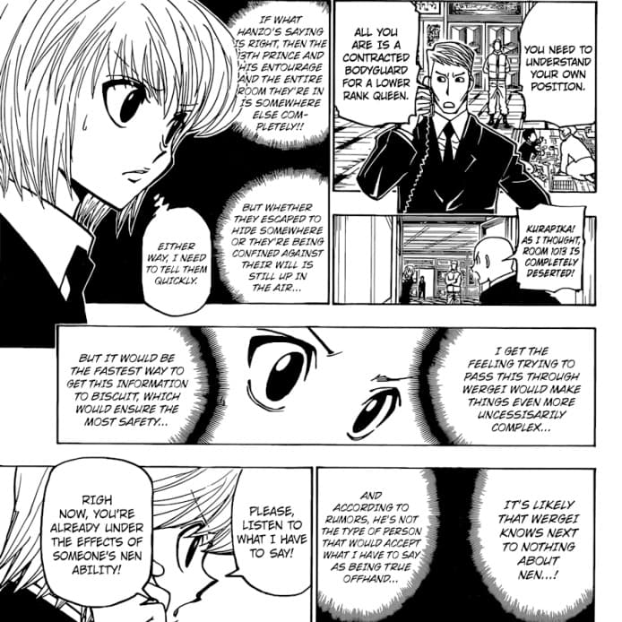 HUNTERxHUNTER Manga - Kurapica - © Shueisha