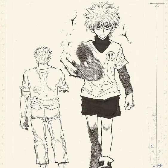 HUNTERxHUNTER Manga - Killua - © Shueisha