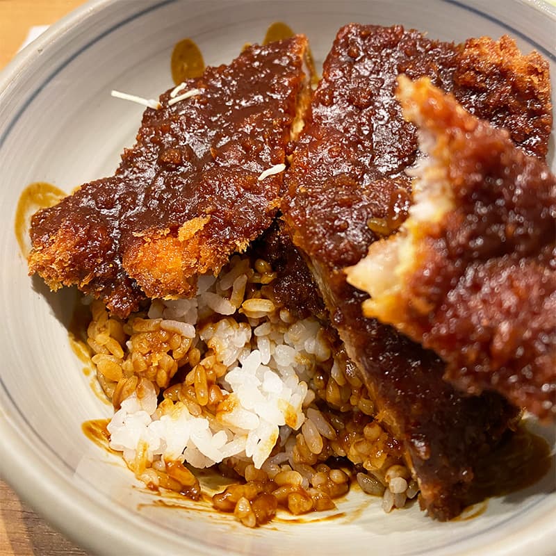 Tokyo Station Yabaton Miso Katsu Donburi